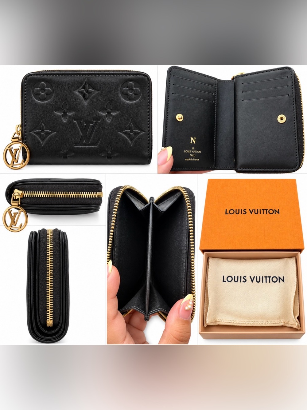 Louis Vuitton Monogram-Embossed Lou Coussin Wallet